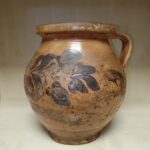 Népi kerámia kancsó