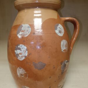 Mázas pöttyös kerámia kancsó